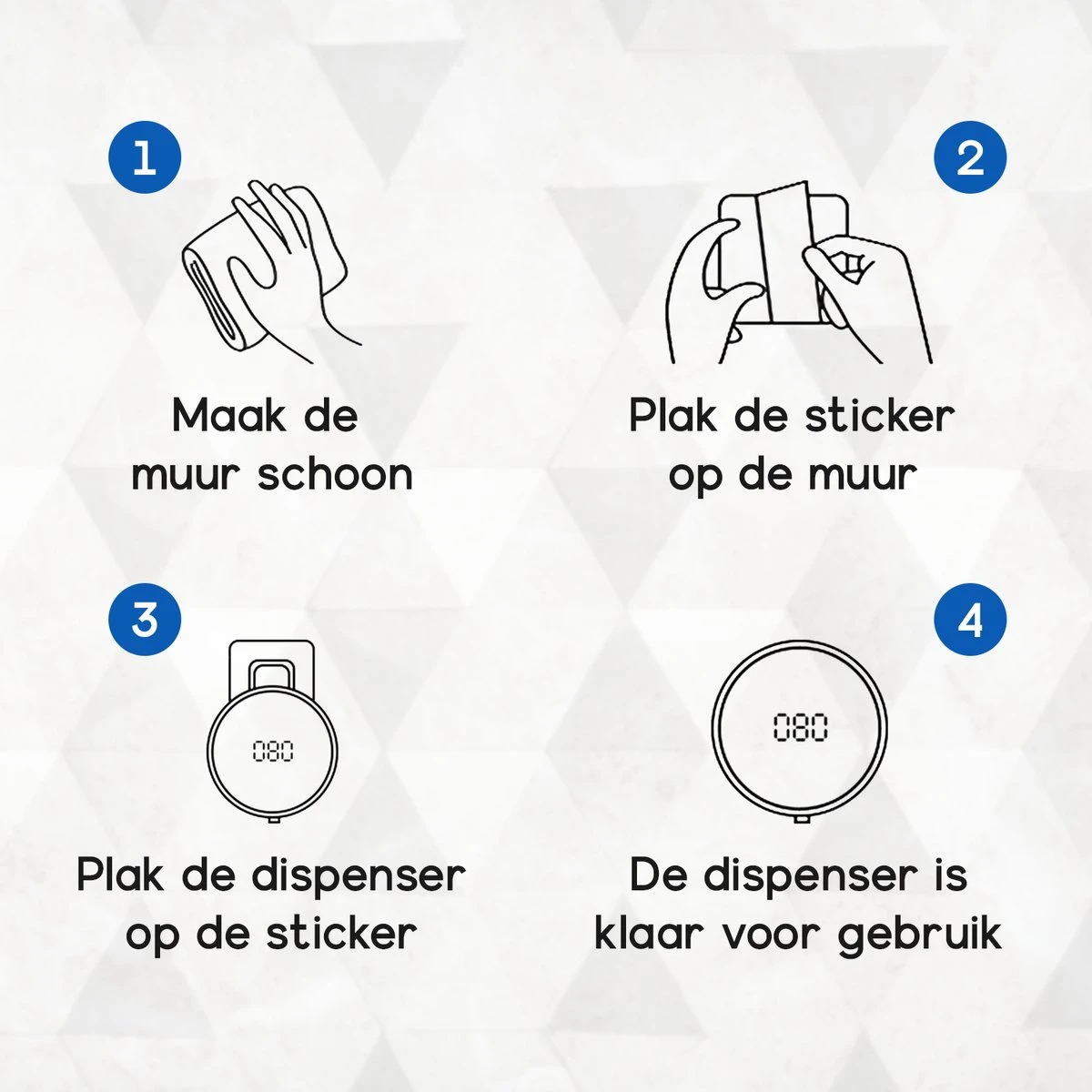 Royal WM - Automatische Zeepdispenser - 300ml - Zwart - Wandmontage - Sensor 10 Royal WM - Automatische Zeepdispenser - 300ml - Zwart - Wandmontage - Sensor - Afbeelding 10