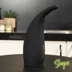 Soopz Black Graphite Classic - Automatische Zeepdispenser - No Touch Sensor - Mat Zwart - 300ml – Zeeppompje -Badkamer Kast Winkel 1200x1200 2251