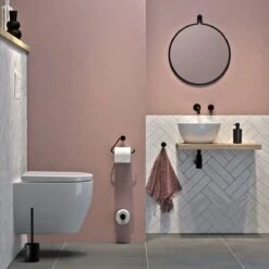 Tiger Porto - Zeepdispenser 200 Ml - Vrijstaand - Zwart -Badkamer Kast Winkel 1200x1200 2258