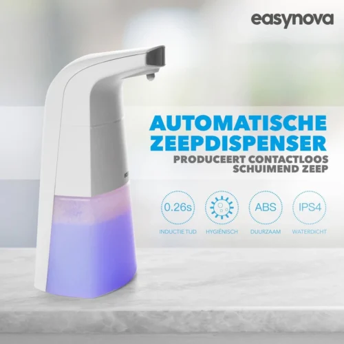 Automatische Foam Dispenser - Schuim - Zeep - Zeepdispenser - Hygiëne - Infrarood Sensor - Schuimzeep Dispenser - Zeeppompje - Elektrische Zeep Dispenser - Dettol Mousse -Badkamer Kast Winkel 1200x1200 2267
