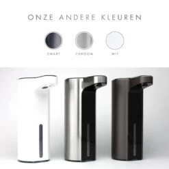 101Products Automatische Zeepdispenser - USB Oplaadbaar - Zeepdispenser Met Sensor - Zeeppompje - Zwart 18 101Products Automatische Zeepdispenser - USB Oplaadbaar - Zeepdispenser Met Sensor - Zeeppompje - Zwart -Badkamer Kast Winkel 1200x1200 2284