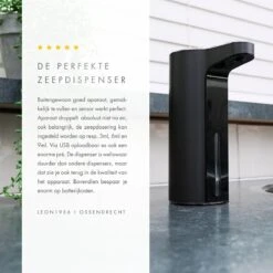 101Products Automatische Zeepdispenser - USB Oplaadbaar - Zeepdispenser Met Sensor - Zeeppompje - Zwart 19 101Products Automatische Zeepdispenser - USB Oplaadbaar - Zeepdispenser Met Sensor - Zeeppompje - Zwart -Badkamer Kast Winkel 1200x1200 2285