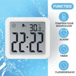 VAIVE Douchetimer Waterdicht - Douchewekker - Douche Zandloper - Klok - Shower Timer -Badkamer Kast Winkel 1200x1200 2321