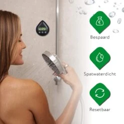 Lifect® Douchetimer 5 Minuten - Douche Wekker - Zandloper- Timer - Douche Klok - Showertimer- Douchecoach- Timer Douche -Badkamer Kast Winkel 1200x1200 2341