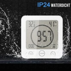Podec Douchetimer Douche Klok 5 Minuten Showertimer Waterbesparend -Badkamer Kast Winkel 1200x1200 2351