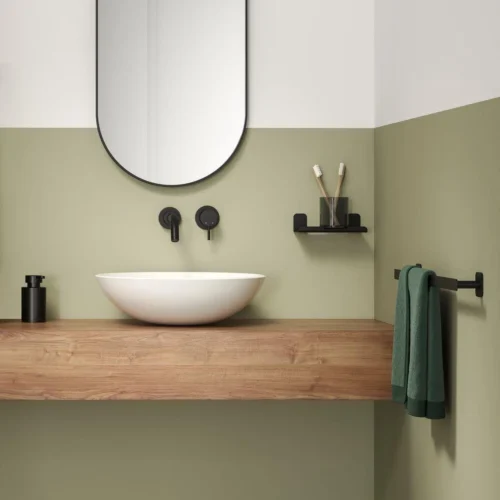 Tiger Colar - Planchet 18 Cm - Zwart -Badkamer Kast Winkel 1200x1200 2427