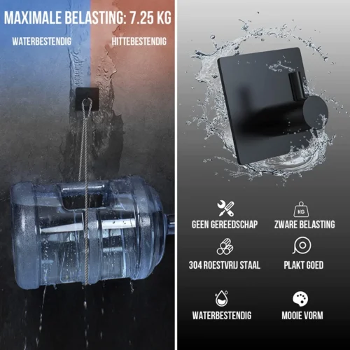 4x Zelfklevende Handdoekhaakjes Haakjes Ophanghaakjes Haken Zwart 12 4x Zelfklevende Handdoekhaakjes Haakjes Ophanghaakjes Haken Zwart -Badkamer Kast Winkel 1200x1200 243