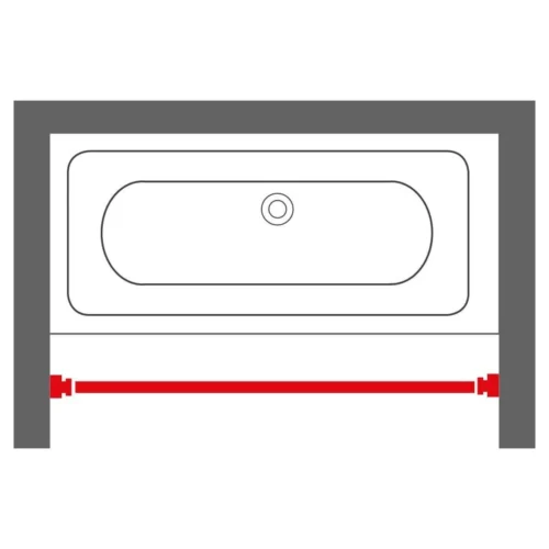 Sealskin Douchegordijnstang - 110-185 Cm - Mat Aluminium 5 Sealskin Douchegordijnstang - 110-185 Cm - Mat Aluminium -Badkamer Kast Winkel 1200x1200 2430