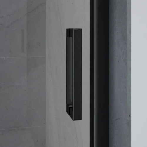 Merkloos Douchecabine - 90x90x200 - Kwartrond - Mat Zwart - Schuifdeur - Hoekinstap 11 Merkloos Douchecabine - 90x90x200 - Kwartrond - Mat Zwart - Schuifdeur - Hoekinstap -Badkamer Kast Winkel 1200x1200 2450