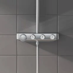 GROHE Euphoria SmartControl 310 Regendouche - CoolTouch - FastFixation - ø 31 Cm - Chroom -Badkamer Kast Winkel 1200x1200 2454