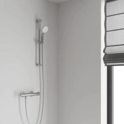 GROHE New Tempesta Doucheset - 60cm - ø 10 Cm - 1 Straalstand - Chroom - 27924001 -Badkamer Kast Winkel 1200x1200 2455