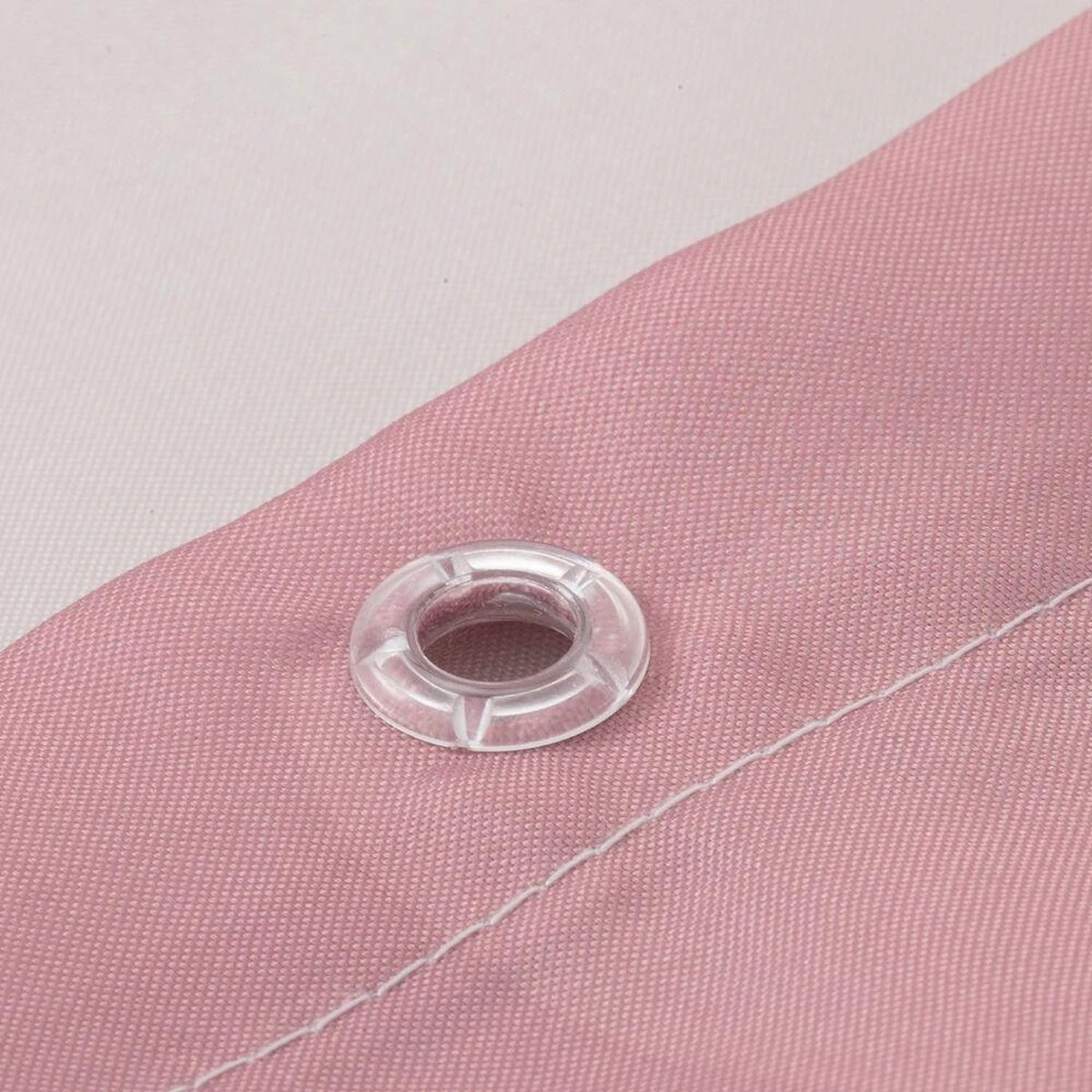 Sealskin Earth - Douchegordijn 180x200 Cm - Polyester Donkerroze / Off-white 11 Sealskin Earth - Douchegordijn 180x200 Cm - Polyester Donkerroze / Off-white - Afbeelding 11