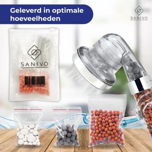 Mineraal Balletjes Navulling Ionische Douchekop – Water Filter- Mineraal Stenen – Vervangende Stenen Voor Sanivo Waterbesparende Douchekop -Badkamer Kast Winkel 1200x1200 2500