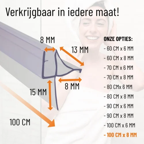 Simple Fix Douchestrip - Douchedeurafdichting - Dorpel - Waterkering - Lekstrip - 100cm Lang - 8mm Glasdikte 10 Simple Fix Douchestrip - Douchedeurafdichting - Dorpel - Waterkering - Lekstrip - 100cm Lang - 8mm Glasdikte -Badkamer Kast Winkel 1200x1200 2527