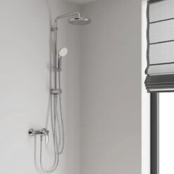 GROHE New Tempesta Cosmopolitan 210 Regendouche - ø 21 Cm - Zonder Thermostaat - Chroom 17 GROHE New Tempesta Cosmopolitan 210 Regendouche - ø 21 Cm - Zonder Thermostaat - Chroom -Badkamer Kast Winkel 1200x1200 2556
