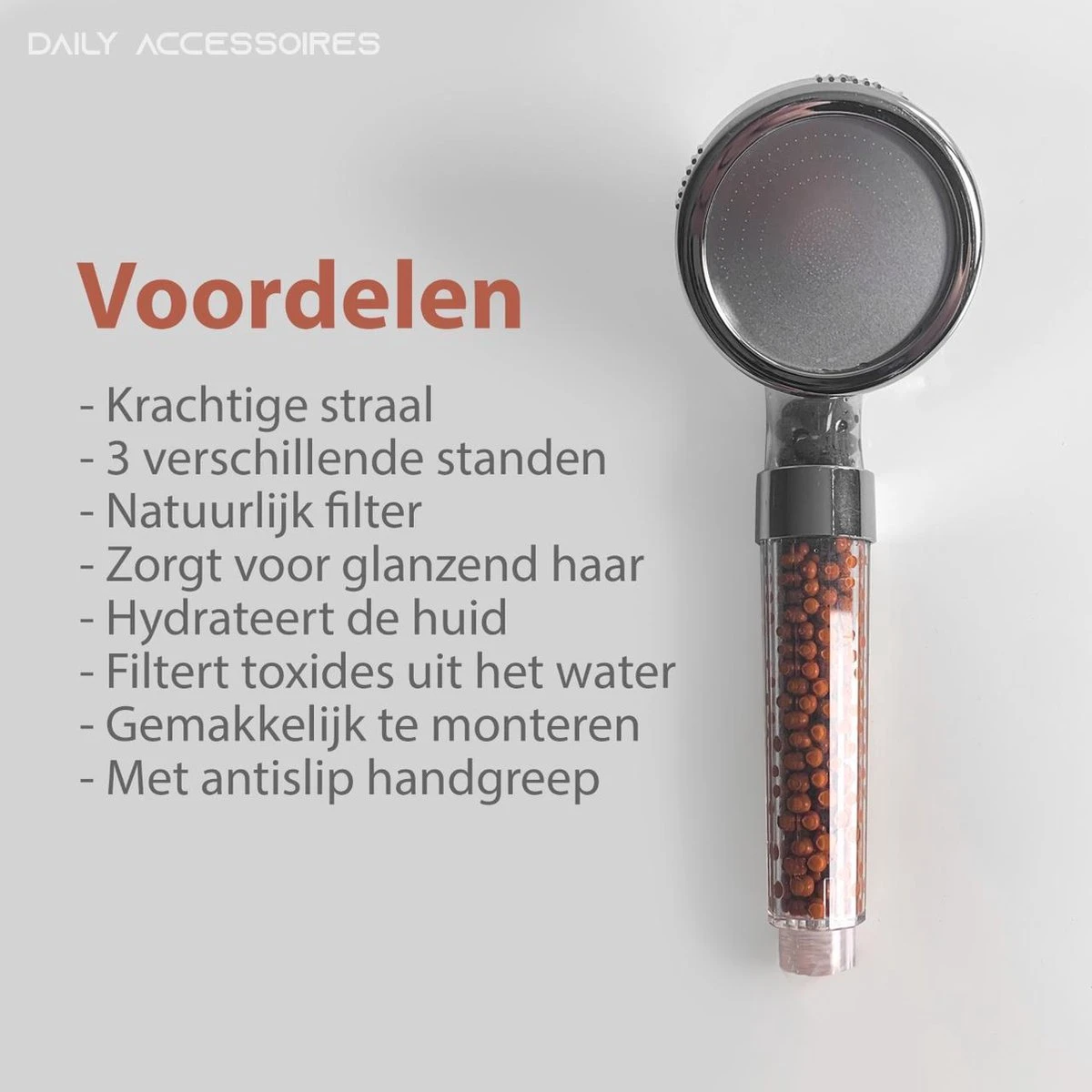 Merkloos Douche Filter - Daily Accessoires - Water Filter - Shower Filter - Douchekop Filter - Douchekop - Ionische Douchekop - Waterbesparende Douchekop - Op Elke Slang Aan Te Sluiten - Aussie Blo 9 Merkloos Douche Filter - Daily Accessoires - Water Filter - Shower Filter - Douchekop Filter - Douchekop - Ionische Douchekop - Waterbesparende Douchekop - Op Elke Slang Aan Te Sluiten - Aussie Blo - Afbeelding 9