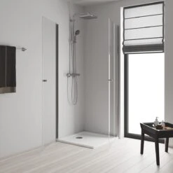 GROHE QuickFix Vitalio Start 250 Regendouche - □ 25 Cm - Vierkant - Met Thermostaatkraan - Chroom 24 GROHE QuickFix Vitalio Start 250 Regendouche - □ 25 Cm - Vierkant - Met Thermostaatkraan - Chroom -Badkamer Kast Winkel 1200x1200 2575