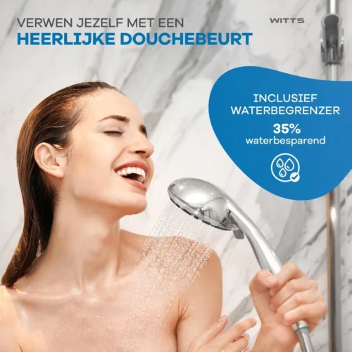WITTS Douchekop - Waterbesparend - Hoge Kwaliteit - Handdouche ø 12cm - 6 Standen 13 WITTS Douchekop - Waterbesparend - Hoge Kwaliteit - Handdouche ø 12cm - 6 Standen -Badkamer Kast Winkel 1200x1200 2633