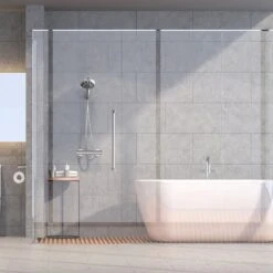 Ionische Dubbelzijdige Douchekop XL | 10 Straalsoorten | Antibacterieel | Antikalk Bescherming | Waterbesparend | Chrome 14 Ionische Dubbelzijdige Douchekop XL | 10 Straalsoorten | Antibacterieel | Antikalk Bescherming | Waterbesparend | Chrome -Badkamer Kast Winkel 1200x1200 2724