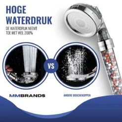 MM Brands Ionische Douchekop - Waterbesparende Douchekop - Handdouche Met Hoge Druk En Filter - Regendouche -Badkamer Kast Winkel 1200x1200 2731