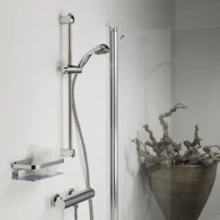 Tiger Como Handdouche - Douchekop Ø 7,5 Cm - Volle Straal - Chroom -Badkamer Kast Winkel 1200x1200 2792