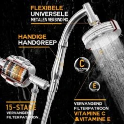 ESSIBLE Douchefilter - 15 Stage - Douchefilter - Waterfilter Voor Douchekop - Shower Filter - Waterfilter - Kraanfilter 12 ESSIBLE Douchefilter - 15 Stage - Douchefilter - Waterfilter Voor Douchekop - Shower Filter - Waterfilter - Kraanfilter -Badkamer Kast Winkel 1200x1200 2805