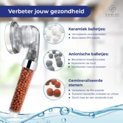 Waterbesparende Douchekop Met Mineraalstenen Ionische Douchekop – Douchefilter - Waterfilter - Handdouche - Hogedruk Douchekop – Transparant 13 Waterbesparende Douchekop Met Mineraalstenen Ionische Douchekop – Douchefilter - Waterfilter - Handdouche - Hogedruk Douchekop – Transparant -Badkamer Kast Winkel 1200x1200 2851