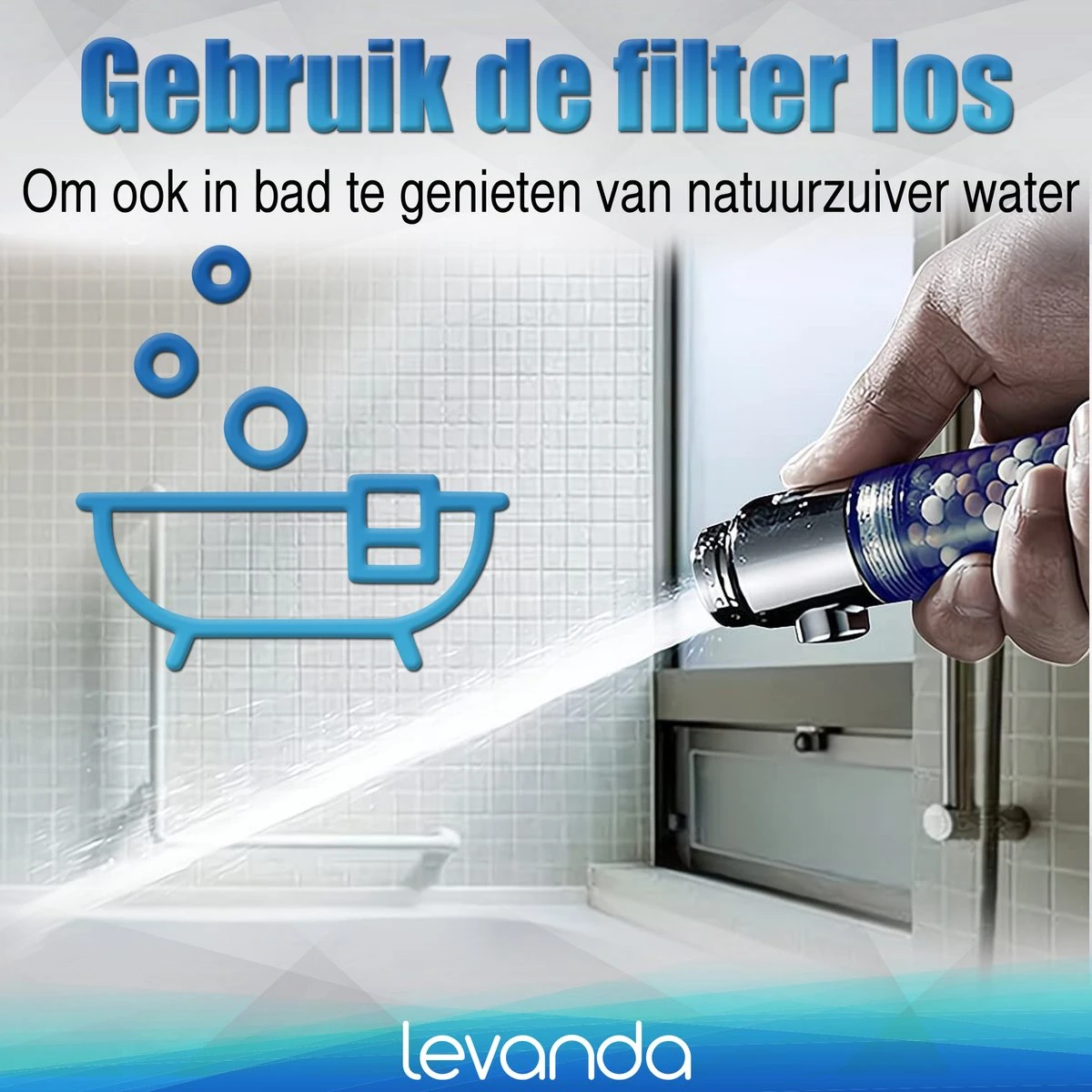Levanda Ionische Douchekop Waterbesparend Met Douchefilter Met Extra Navulling – Eco Douchekop Filter Met 4 Verschillende Mineralen -waterbesparende Douchekop Hoge Druk Met Natuurlijke Mineraal Filter 4 Levanda Ionische Douchekop Waterbesparend Met Douchefilter Met Extra Navulling – Eco Douchekop Filter Met 4 Verschillende Mineralen -waterbesparende Douchekop Hoge Druk Met Natuurlijke Mineraal Filter - Afbeelding 4