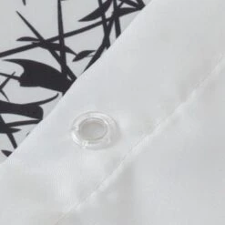 Sealskin Flow Douchegordijn 180x200 Cm - Polyester - Zwart / Wit 14 Sealskin Flow Douchegordijn 180x200 Cm - Polyester - Zwart / Wit -Badkamer Kast Winkel 1200x1200 2937