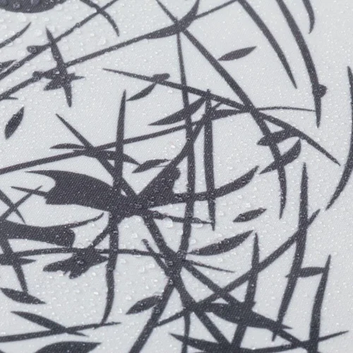 Sealskin Flow Douchegordijn 180x200 Cm - Polyester - Zwart / Wit -Badkamer Kast Winkel 1200x1200 2938