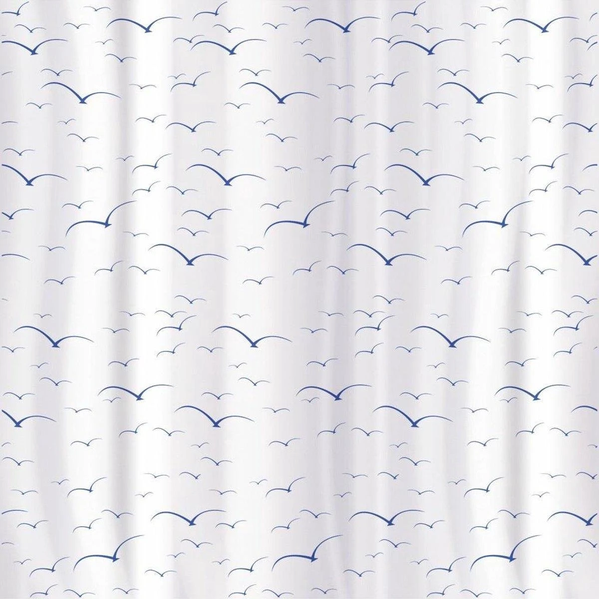 Tatkraft Seagulls - Luxe Waterdicht Douchegordijn - Met GRATIS 12 Ringen - Anti-Schimmel Badkamer Douche Gordijn - Sneldrogend & Anti Schimmel - Wasbaar & Duurzaam Shower Curtain - 100% Polyester - Meeuwen Design - 180X180 CM 3 Tatkraft Seagulls - Luxe Waterdicht Douchegordijn - Met GRATIS 12 Ringen - Anti-Schimmel Badkamer Douche Gordijn - Sneldrogend & Anti Schimmel - Wasbaar & Duurzaam Shower Curtain - 100% Polyester - Meeuwen Design - 180X180 CM - Afbeelding 3
