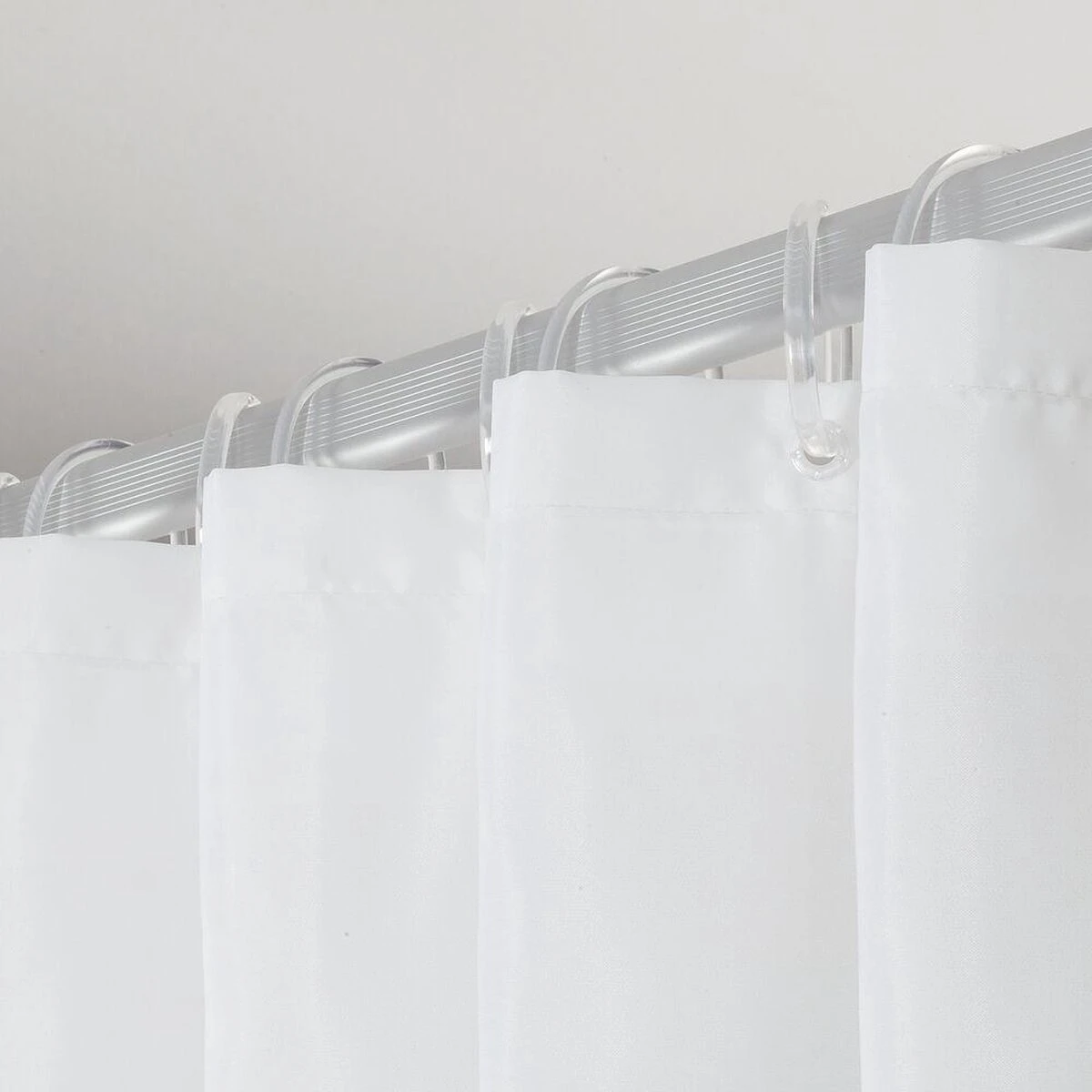 Sealskin Blend Douchegordijn 180x200 Cm - Polyester - Groen / Wit 10 Sealskin Blend Douchegordijn 180x200 Cm - Polyester - Groen / Wit - Afbeelding 10