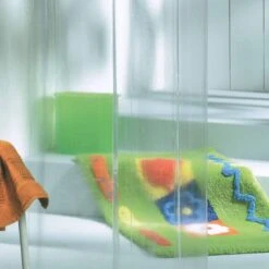 Sealskin Clear Douchegordijn 180x200 Cm - PEVA - Transparant -Badkamer Kast Winkel 1200x1200 3045