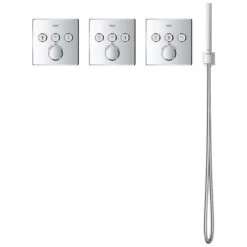 GROHE RelexaFlex Metal Longlife Doucheslang - 150 Cm - Chroom -Badkamer Kast Winkel 1200x1200 3051