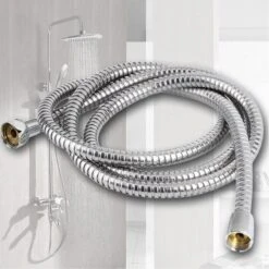 WiseGoods - Doucheslang (300cm) - Sanitair - Bad En Douche - Badkamer - Douche Asseccoires- Roestvrij Staal -Badkamer Kast Winkel 1200x1200 3072