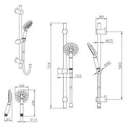 Tiger Tyne Doucheset - Douchekop Ø 12 Cm - Inclusief Comfort Water Saver - 3 Standen - Mat Zwart 34 Tiger Tyne Doucheset - Douchekop Ø 12 Cm - Inclusief Comfort Water Saver - 3 Standen - Mat Zwart -Badkamer Kast Winkel 1200x1200 3256