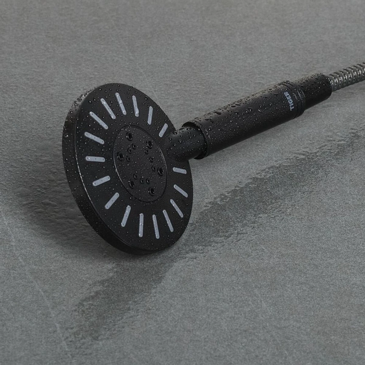 Tiger Tyne Doucheset - Douchekop Ø 12 Cm - Inclusief Comfort Water Saver - 3 Standen - Mat Zwart 20 Tiger Tyne Doucheset - Douchekop Ø 12 Cm - Inclusief Comfort Water Saver - 3 Standen - Mat Zwart - Afbeelding 20