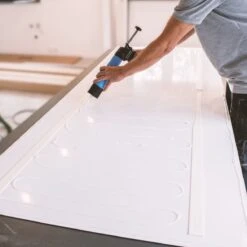 Douche Achterwand - Schulte Deco Design Softtouch - Steen Antraciet - 100x255cm - Wanddecoratie - Muurdecoratie - Badkamer Wandpaneel - Muurbekleding -Badkamer Kast Winkel 1200x1200 3283