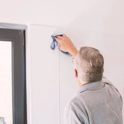 Douche Achterwand - Schulte Deco Design Softtouch - Steen Antraciet - 100x255cm - Wanddecoratie - Muurdecoratie - Badkamer Wandpaneel - Muurbekleding -Badkamer Kast Winkel 1200x1200 3290