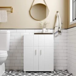 Nancy's Badkamerkast - Kolomkast - Badkamermeubel - Kast - Badkamermeubels -Badkamer Kast Winkel 1200x1200 3456