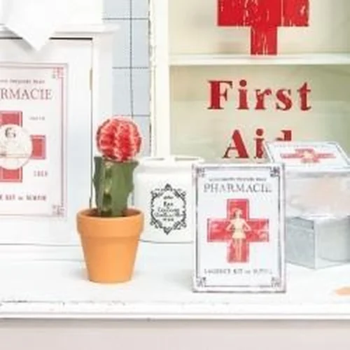 Clayre & Eef Medicijnkastje 24x13x30 Cm Wit Hout Rechthoek Badkamerkast Hangend -Badkamer Kast Winkel 1200x1200 3607