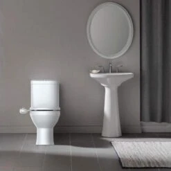 Bidet Handdouche Toilet Sproeier Shattaf Sprayer WC Papier Besparend - Dubbel Spray Warm & Koud Water - Badkamer Accessoires - Freshole® -Badkamer Kast Winkel 1200x1200 3692