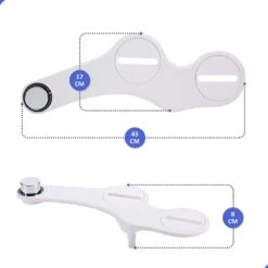 Bidet Handdouche Toilet Sproeier Shattaf Sprayer WC Papier Besparend - Enkel Spray Koud Water - Badkamer Accessoires - Freshole® 16 Bidet Handdouche Toilet Sproeier Shattaf Sprayer WC Papier Besparend - Enkel Spray Koud Water - Badkamer Accessoires - Freshole® -Badkamer Kast Winkel 1200x1200 3716