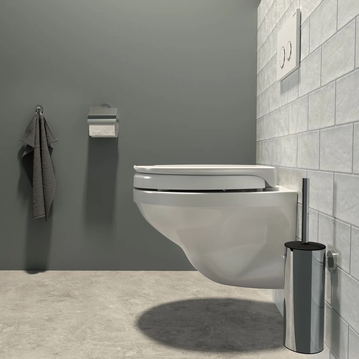 Tiger Comfort Care - Toiletbril Met Deksel - WC Bril - Softclose - Toiletverhoger 5 Cm - Duroplast Wit 14 Tiger Comfort Care - Toiletbril Met Deksel - WC Bril - Softclose - Toiletverhoger 5 Cm - Duroplast Wit - Afbeelding 14