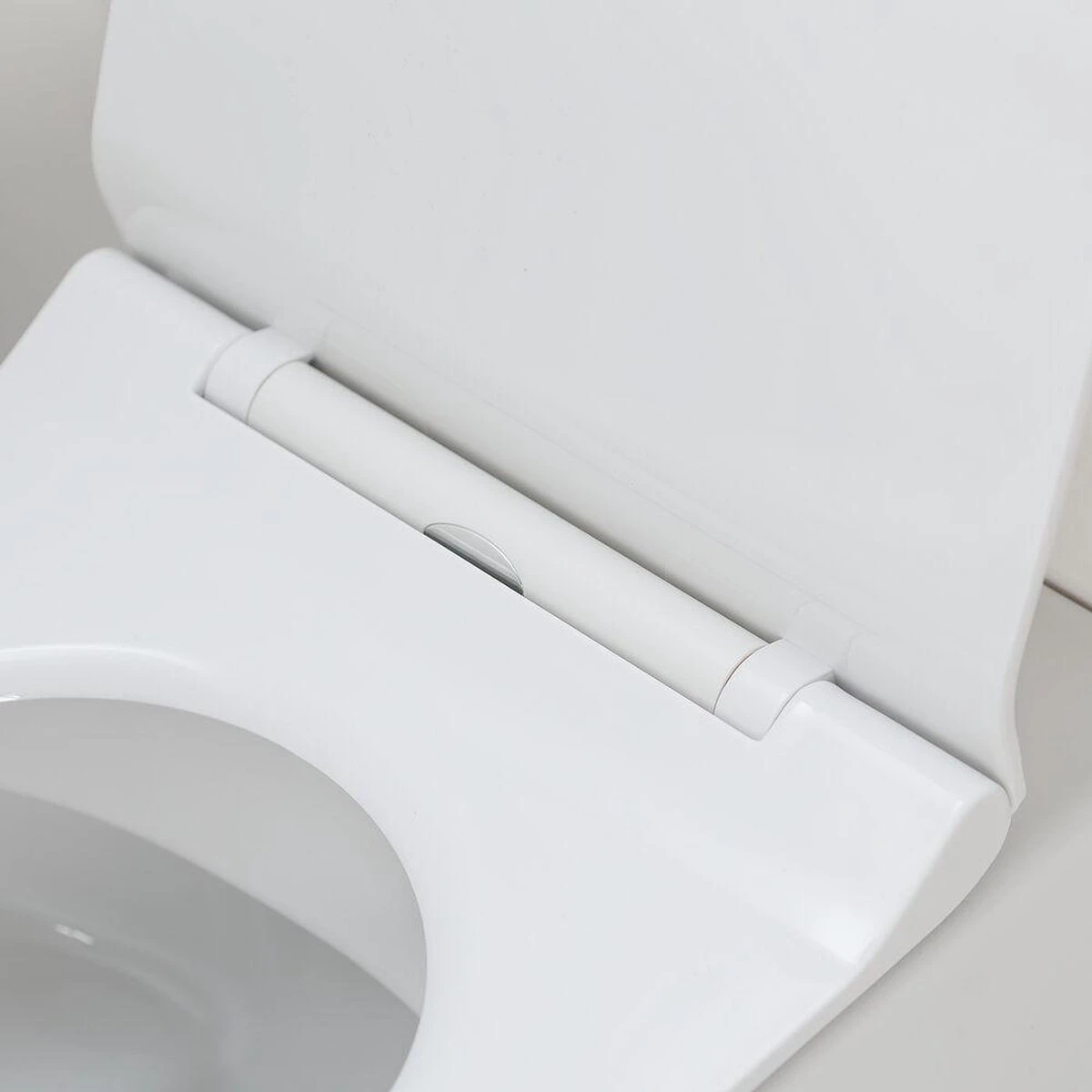 Tiger Veiros - Toiletbril - WC Bril - Thermoplast - Wit 5 Tiger Veiros - Toiletbril - WC Bril - Thermoplast - Wit - Afbeelding 5