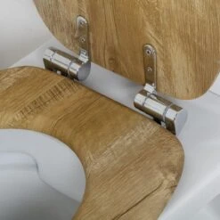 Tiger Hetta - Toiletbril Met Deksel - WC Bril - MDF - Bruin 28 Tiger Hetta - Toiletbril Met Deksel - WC Bril - MDF - Bruin -Badkamer Kast Winkel 1200x1200 3829