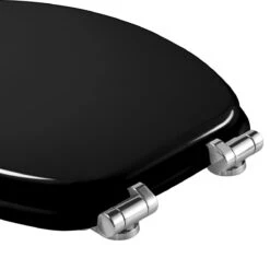 Casaria Wc-bril Met Deksel Sluitingsmechanisme Toiletzitting MDF Zwart 19 Casaria Wc-bril Met Deksel Sluitingsmechanisme Toiletzitting MDF Zwart -Badkamer Kast Winkel 1200x1200 3834