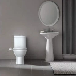 Bidet Handdouche Toilet Sproeier Shattaf Sprayer WC Papier Besparend - Enkel Spray Koud Water - Badkamer Accessoires - Freshole® -Badkamer Kast Winkel 1200x1200 3852