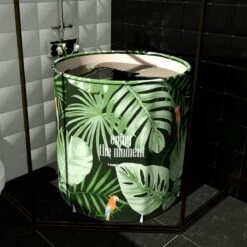 Buxibo - Opvouwbaar Bad Rond - Voor Tuin Of Balkon - Bad Voor Volwassenen En Kinderen - Kinderbad - Opzet Bad - Zitbad - Opvouwbaar Bad - Geïsoleerd - Mobiele Badkuip Met Afvoer - Groen, -Badkamer Kast Winkel 1200x1200 3886