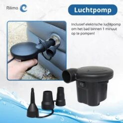 Opblaasbaar Bad Ligbad Zitbad Volwassenen - Ijsbad Badkuip Opblaasbad - Opvouwbaar Bad Opblaas Bad Antraciet -Badkamer Kast Winkel 1200x1200 3907